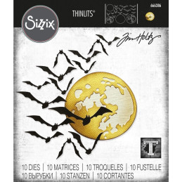 Sizzix Thinlits Dies by Tim Holtz - Moonlight