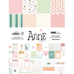 Kit de tarjetas y papeles 30 x 30 ANNE by Sami Garra