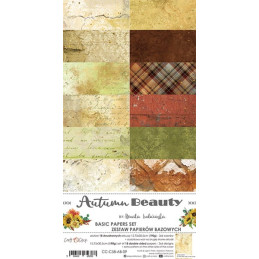 Craft O'Clock Kit de Basic Papers Autumn Beauty 15.5 x 30.5 cm.