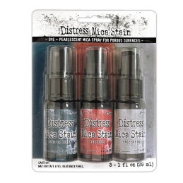 Tim Holtz Distress Holiday Mica Stain Set5