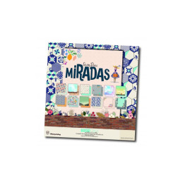Kit de Papeles Miradas by...