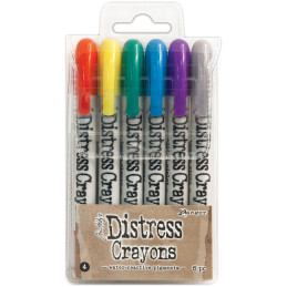 Rotulador Distress Crayons Set 4