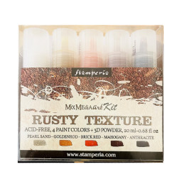 Rusty Texture paints 5x20...