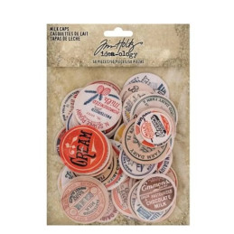 Tim Holtz Idea-Ology Milk Caps