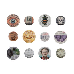 Idea-Ology Tim Holtz Mini Flair Buttons