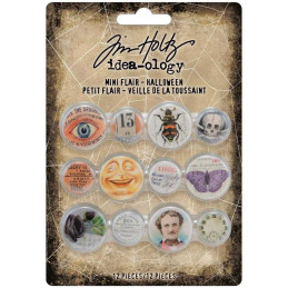 Idea-Ology Tim Holtz Mini Flair Buttons