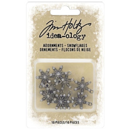 Tim Holtz Idea-Ology Metal Snowflakes