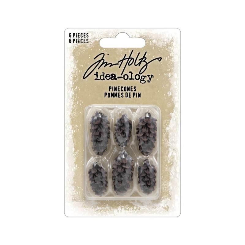 Tim Holtz Idea-Ology Pinecones - Christmas 2023