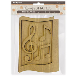 Crafty Shapes Music notes -...