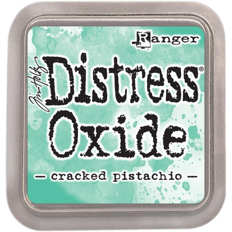 Tinta Distress Oxide Tim Holtz - Cracked Pistachio