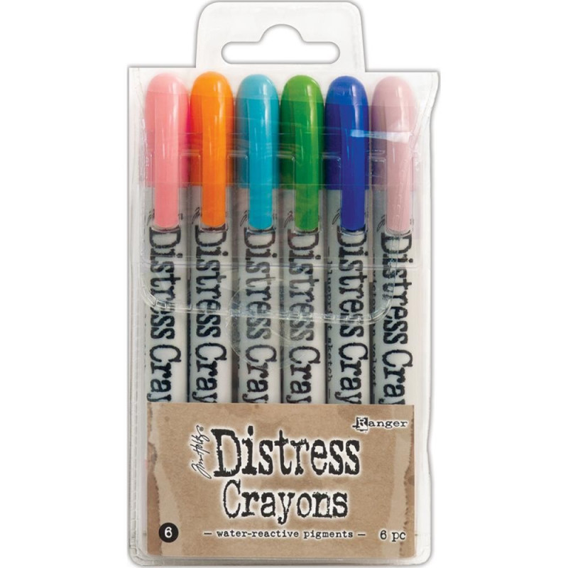 Rotulador Distress Crayons Set 6