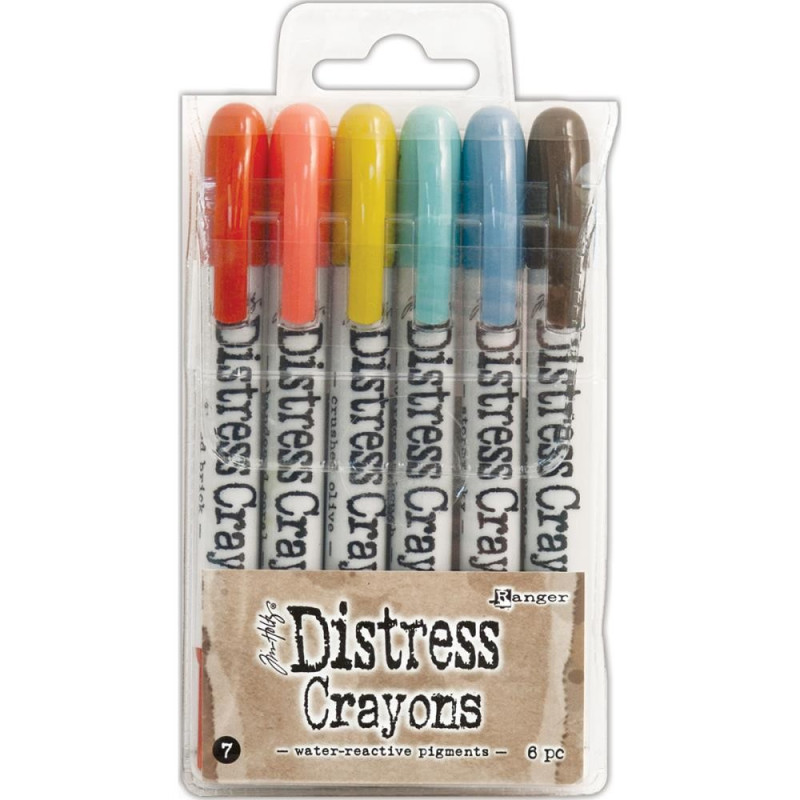 Rotulador Distress Crayons Set 7