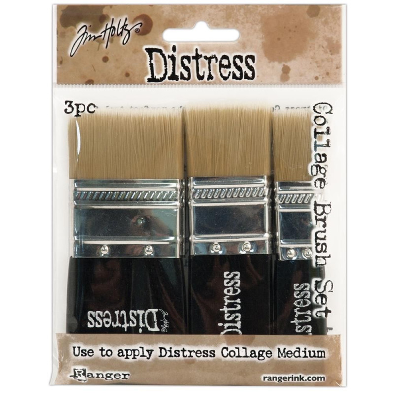 Tim Holtz Distress Collage Brush Kit