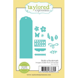 Troqueles Taylored Expressions Build a Bookmark