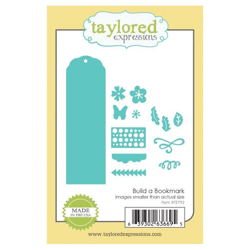 Troqueles Taylored Expressions Build a Bookmark