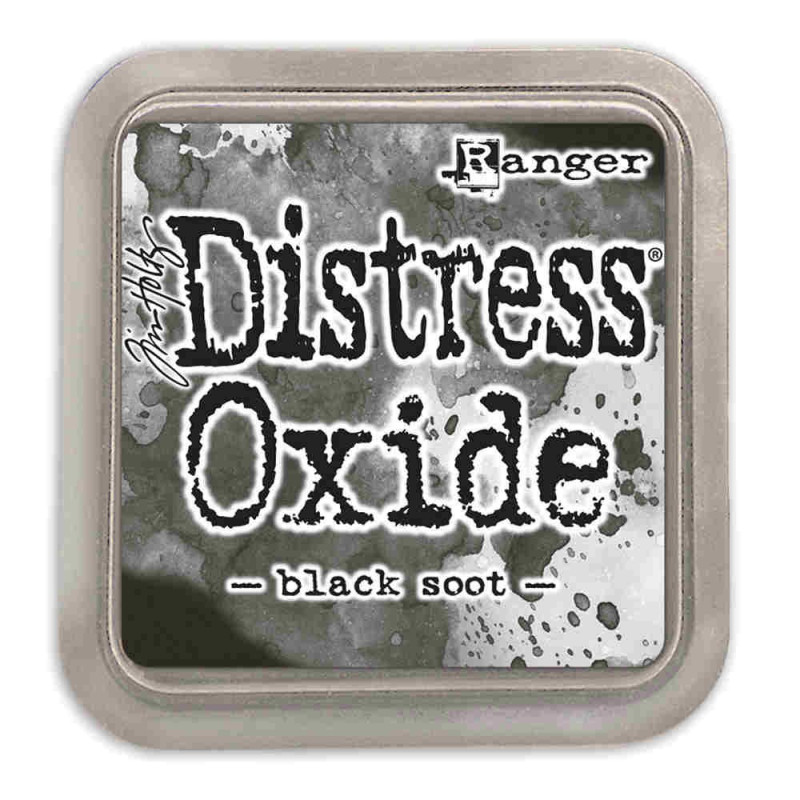Tinta Distress Oxide Tim Holtz - Black Soot