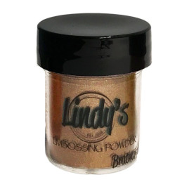 Polvos embossing Lindy's Stamp - Bratwurst Brown