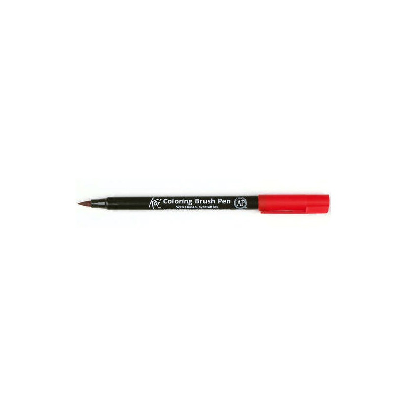 Sakura Koi Coloring Brush Pen - Rojo