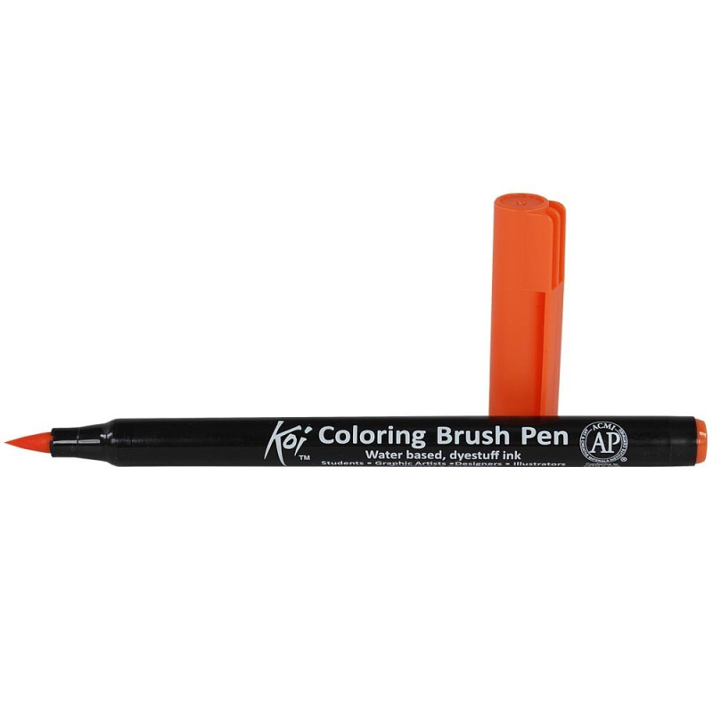 Sakura Koi Coloring Brush Pen - Naranja