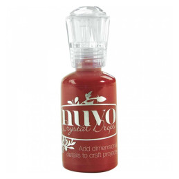 Nuvo Crystal Drops - Autumn Red.